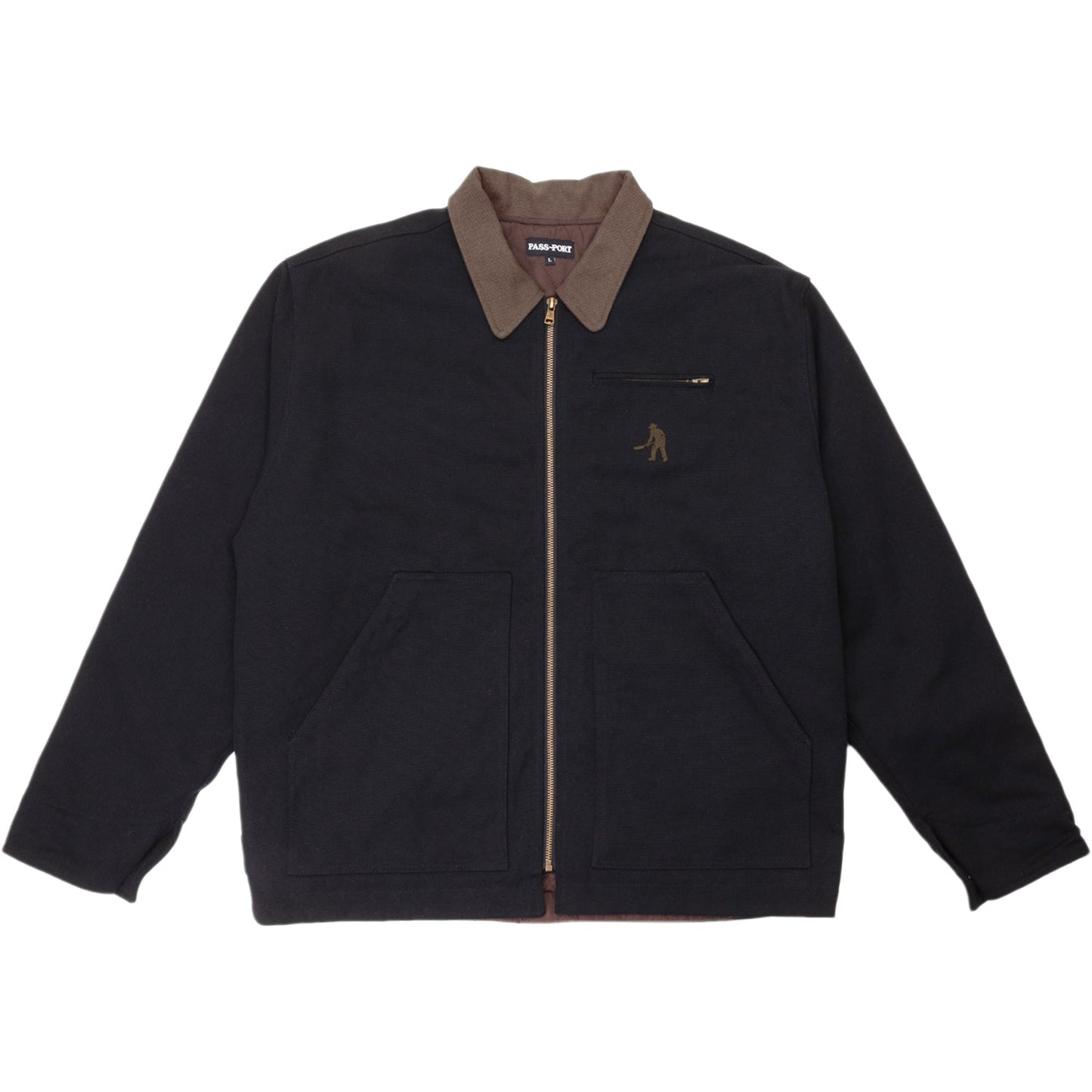 Pass~Port Solid Packers Jacket Black Pass~Port