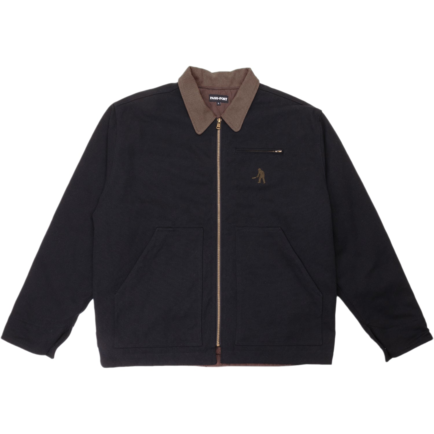 Pass~Port Solid Packers Jacket Black Pass~Port