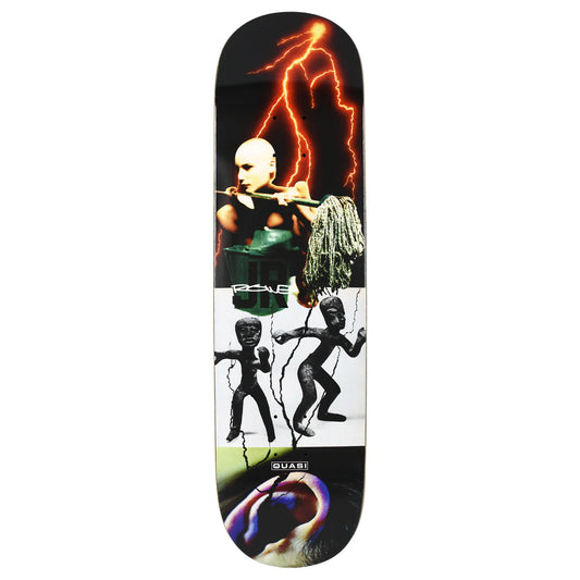Planche de skate Quasi Rowe Big Ear 8.5 pouces, deck de skateboard avec design artistique, fabriqué par Quasi.