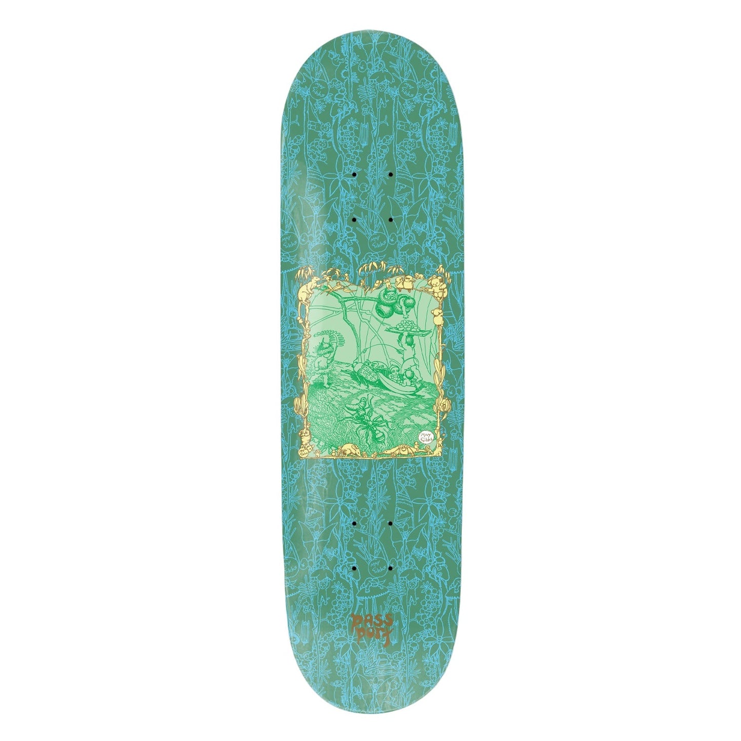 Pass~port x May Gibbs scribblegum deck Pass~Port