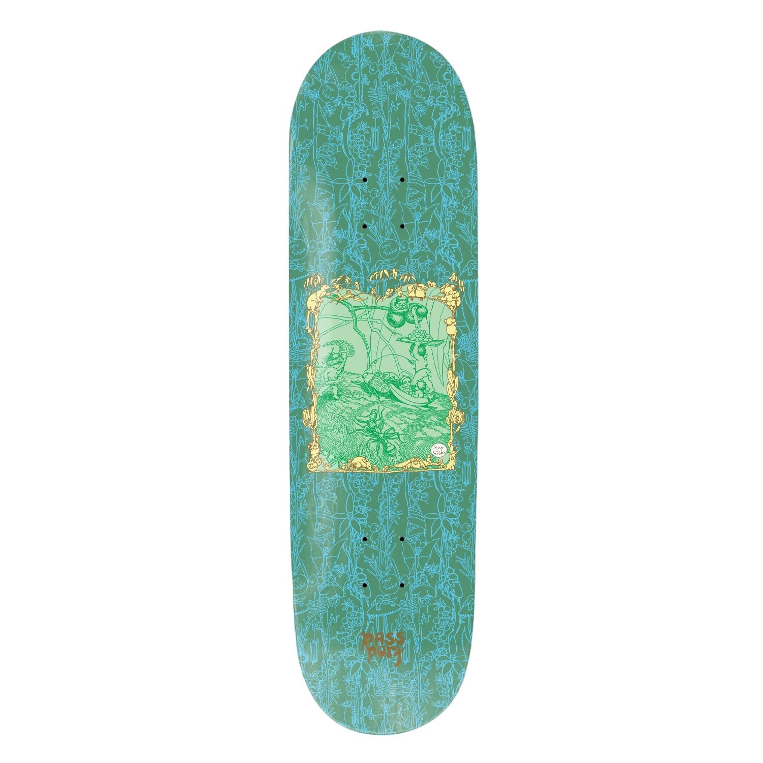 Pass~port x May Gibbs scribblegum deck Pass~Port