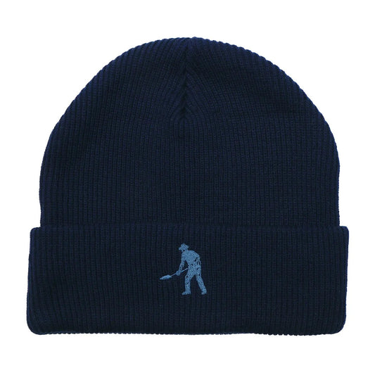 Pass~port Solid Cotton Beanie Navy