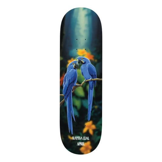 April skateboard Rayssa Leal Blue Macaw Deck APRIL skateboard