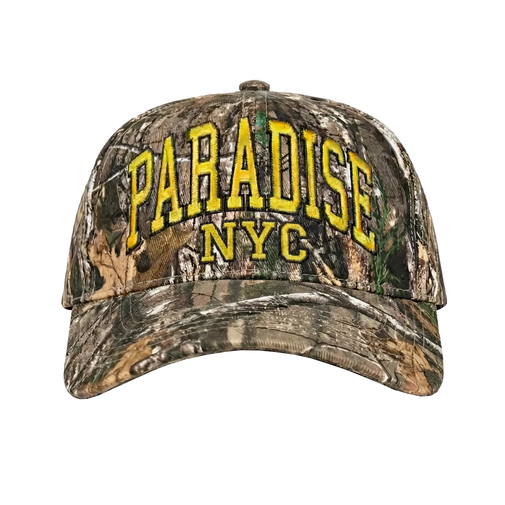 PARADISE NYC Back country camo hats Embroidered