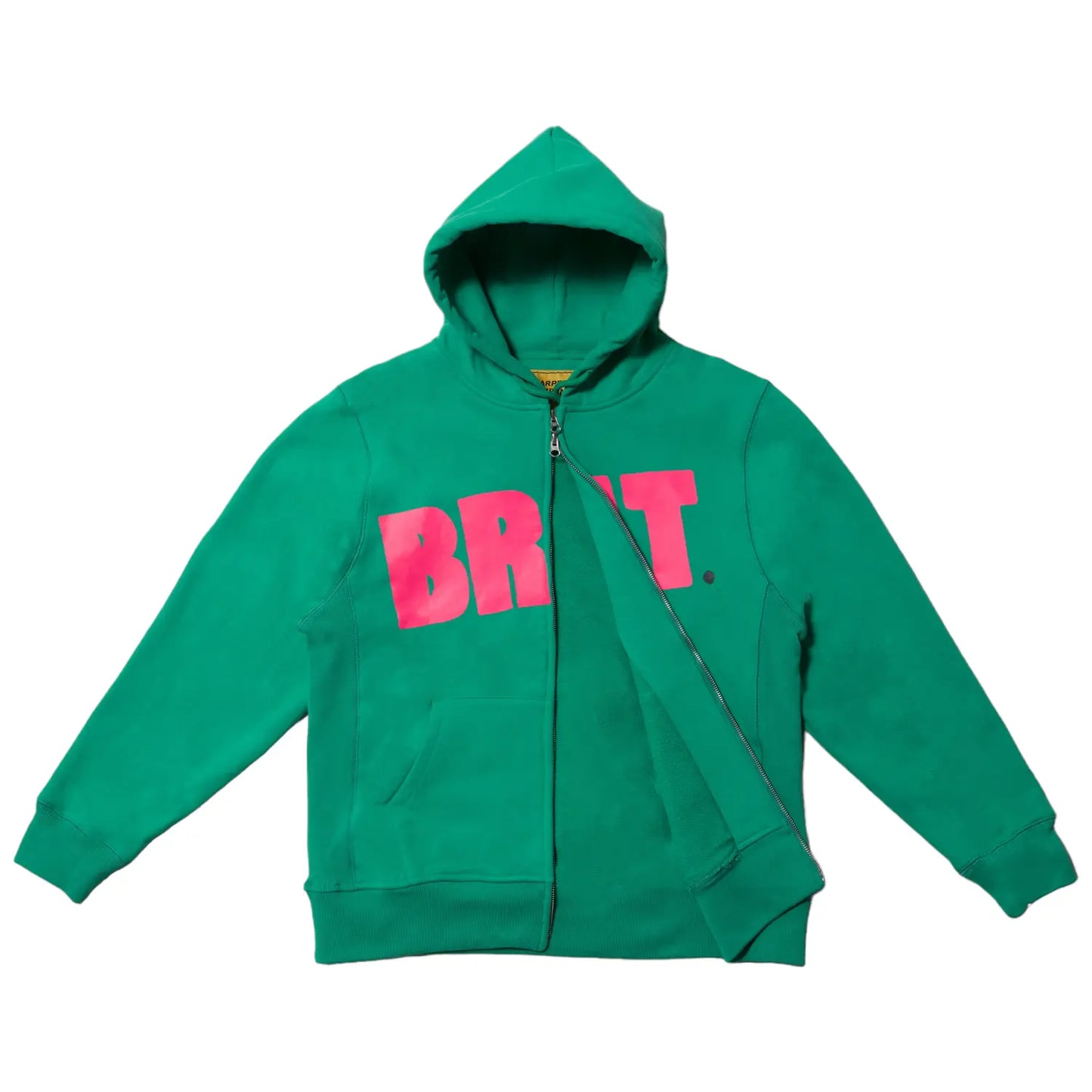 Carpet BRAT Logo Zip Hoodie Hulk green Carpet