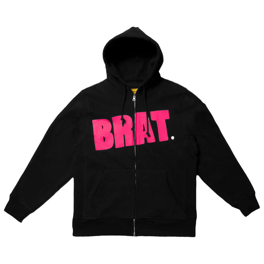 Carpet BRAT Logo Zip Hoodie Carpet