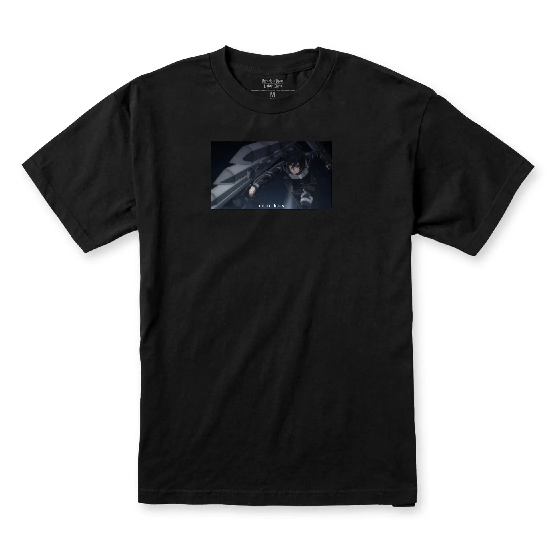 Color Bars Brigade Tee Black Color Bars