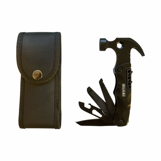 Clé à outils Quasi Hammer pour accessoires de skateboard, en métal avec poignée, conçue pour l'entretien et la réparation.