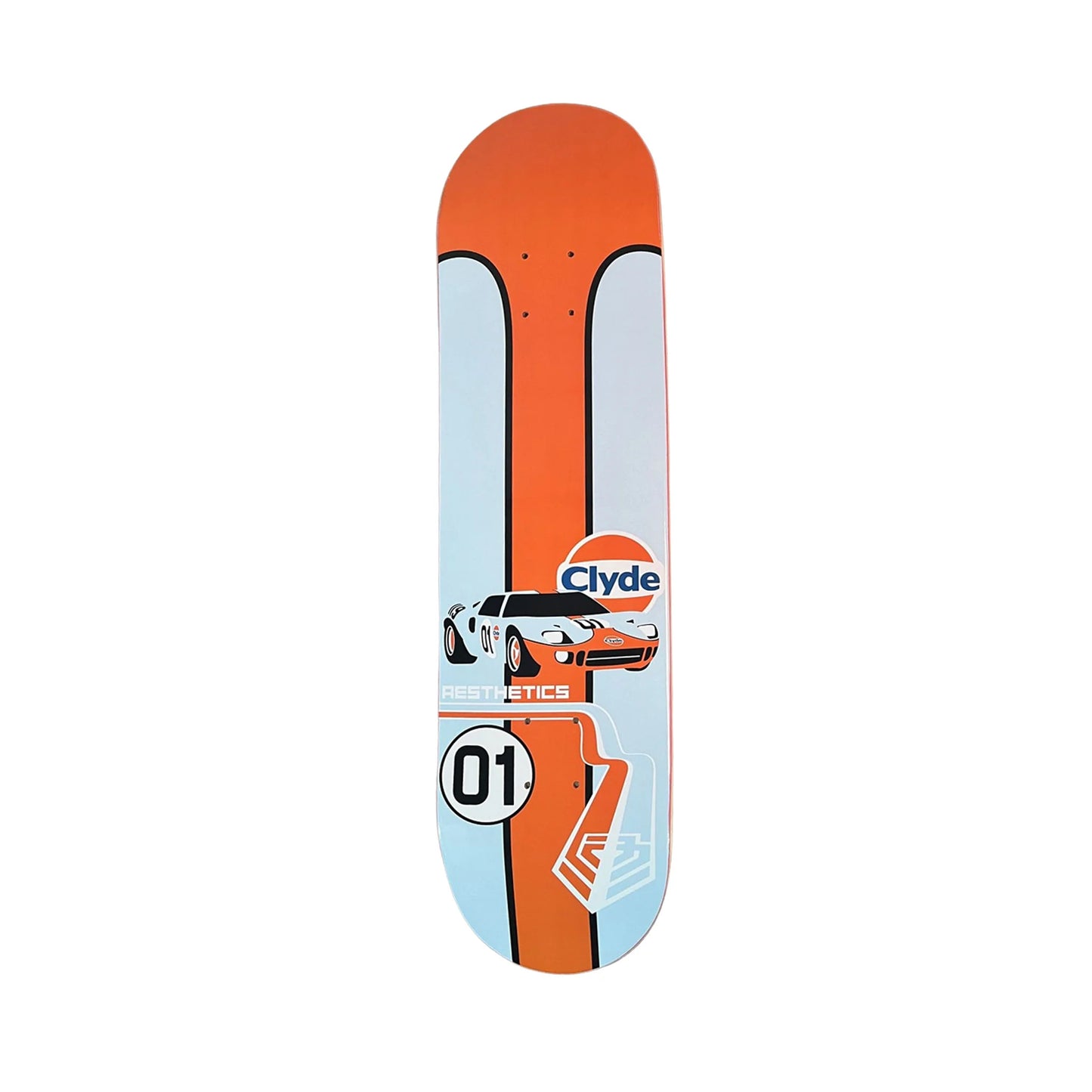 Clyde Singleton Pro Model Deck - Aesthetics Livery Series | Aesthetics Skateboards 8.0