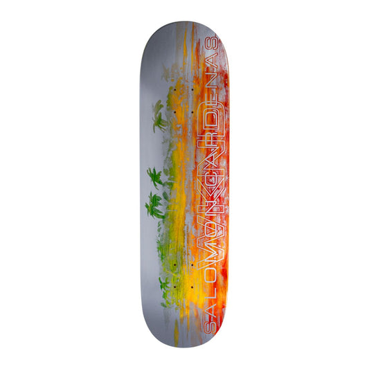 Deck de skateboard WKND « DEBUT » par Salomon Cardenas, largeur 8,375 pouces