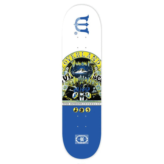 Evisen skateboard Overland team deck 8.25 Evisen