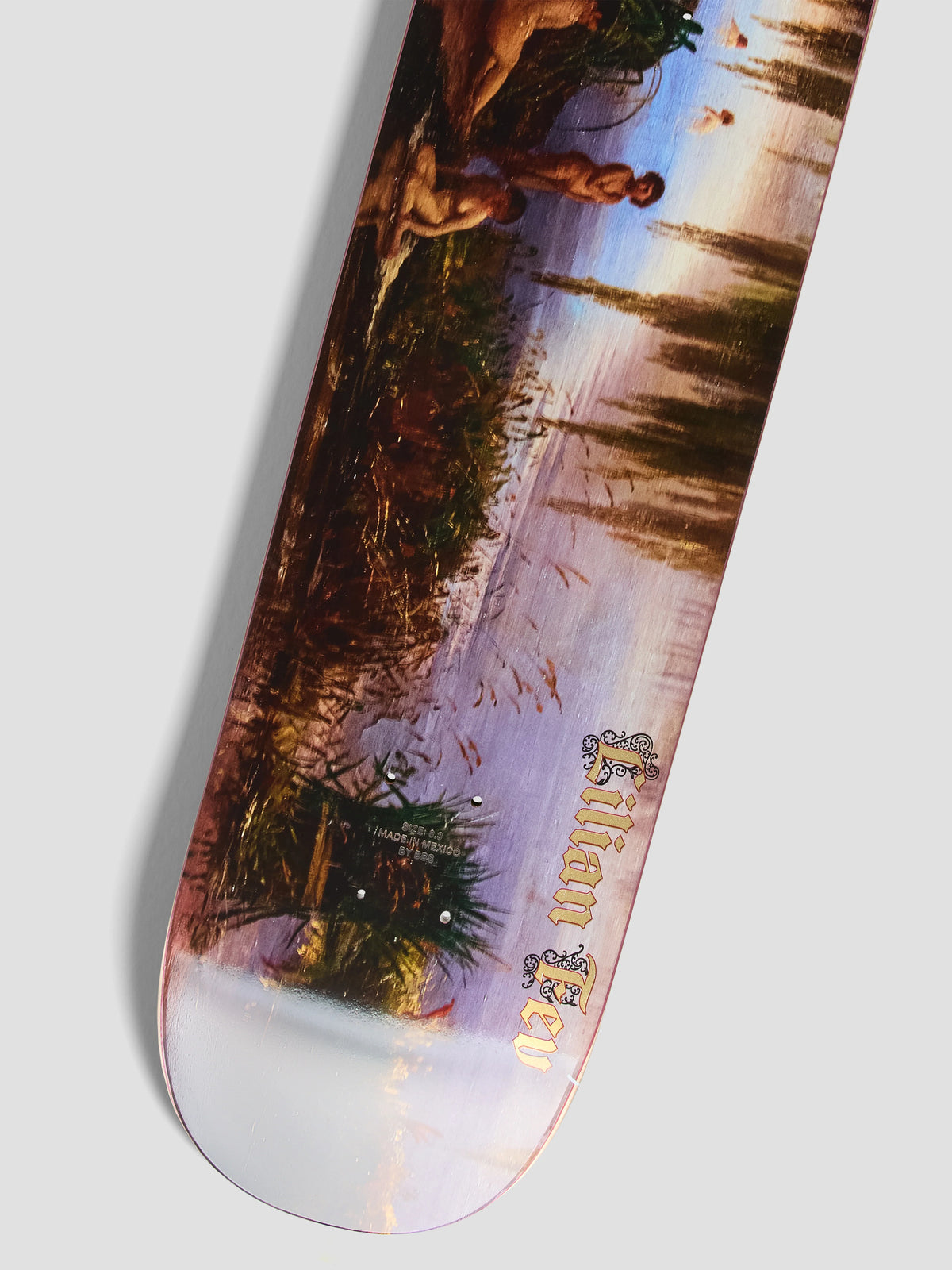 Planche de deck unisexe RASSVET FEV en bois de 8,3 pouces, style multi pour skateboard ou cruiser.