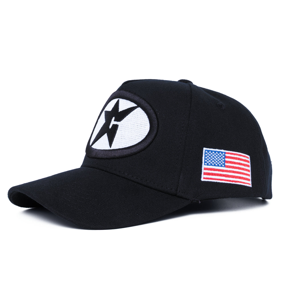 CARPET COMPANY Glow in the Dark C-Star Hat - Black