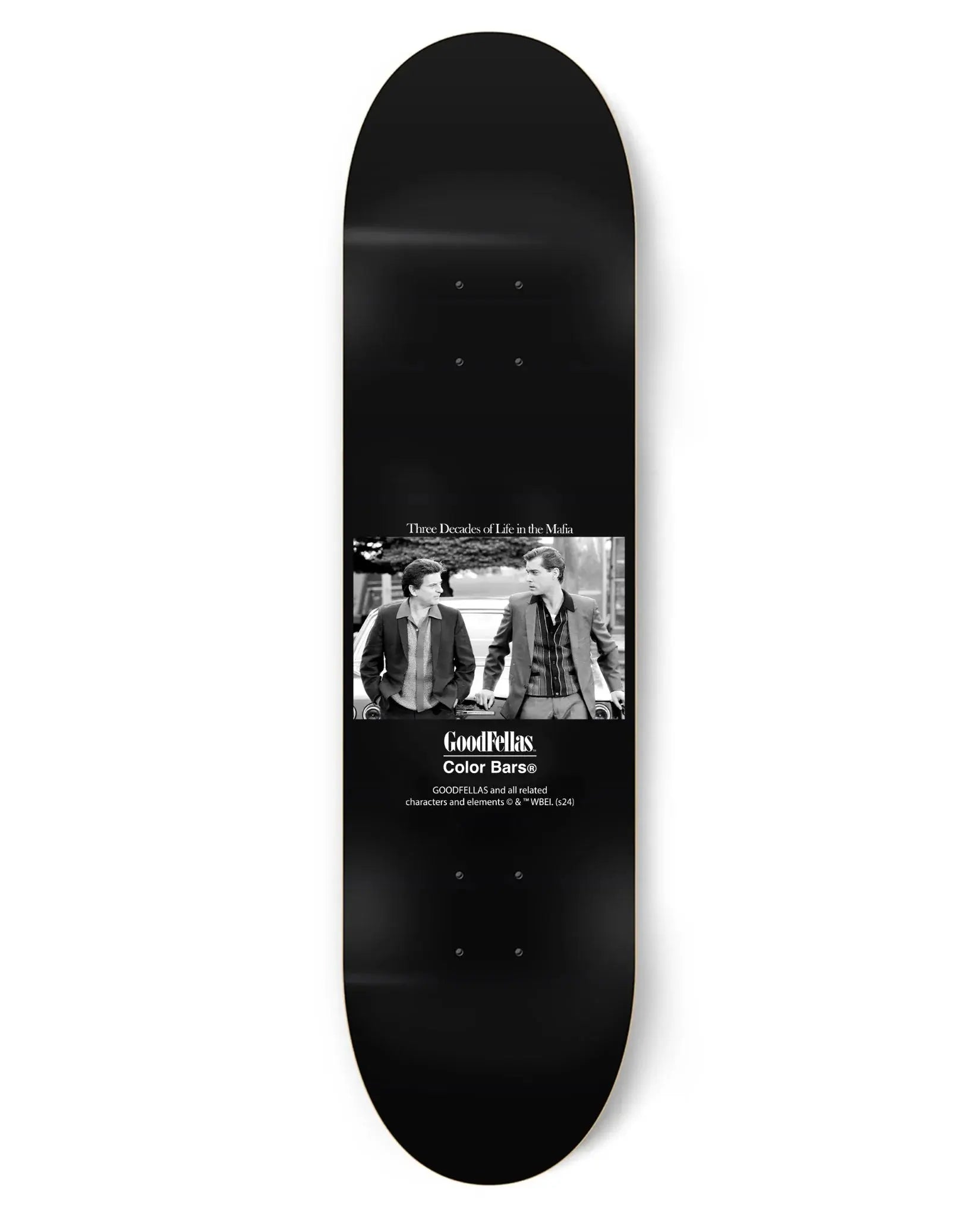 Color Bars Goodfellas Skateboard deck 8.25 Color Bars