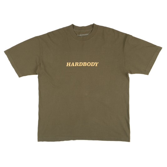 HARDBODY OG LOGO TEE - ARMY GREEN