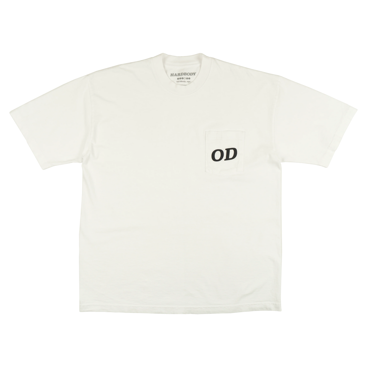 HARDBODY OD POCKET TEE white