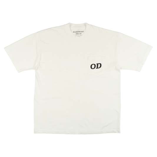 HARDBODY OD POCKET TEE white