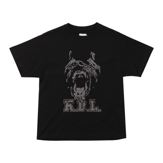 HODDLE H.D.L BARK TEE BLACK