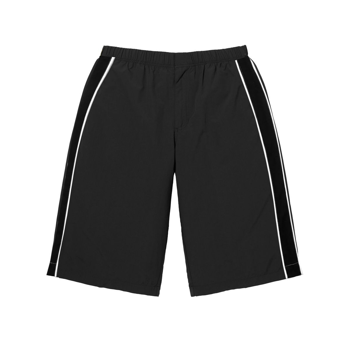 HODDLE NYLON BERMUDA SHORT BLACK