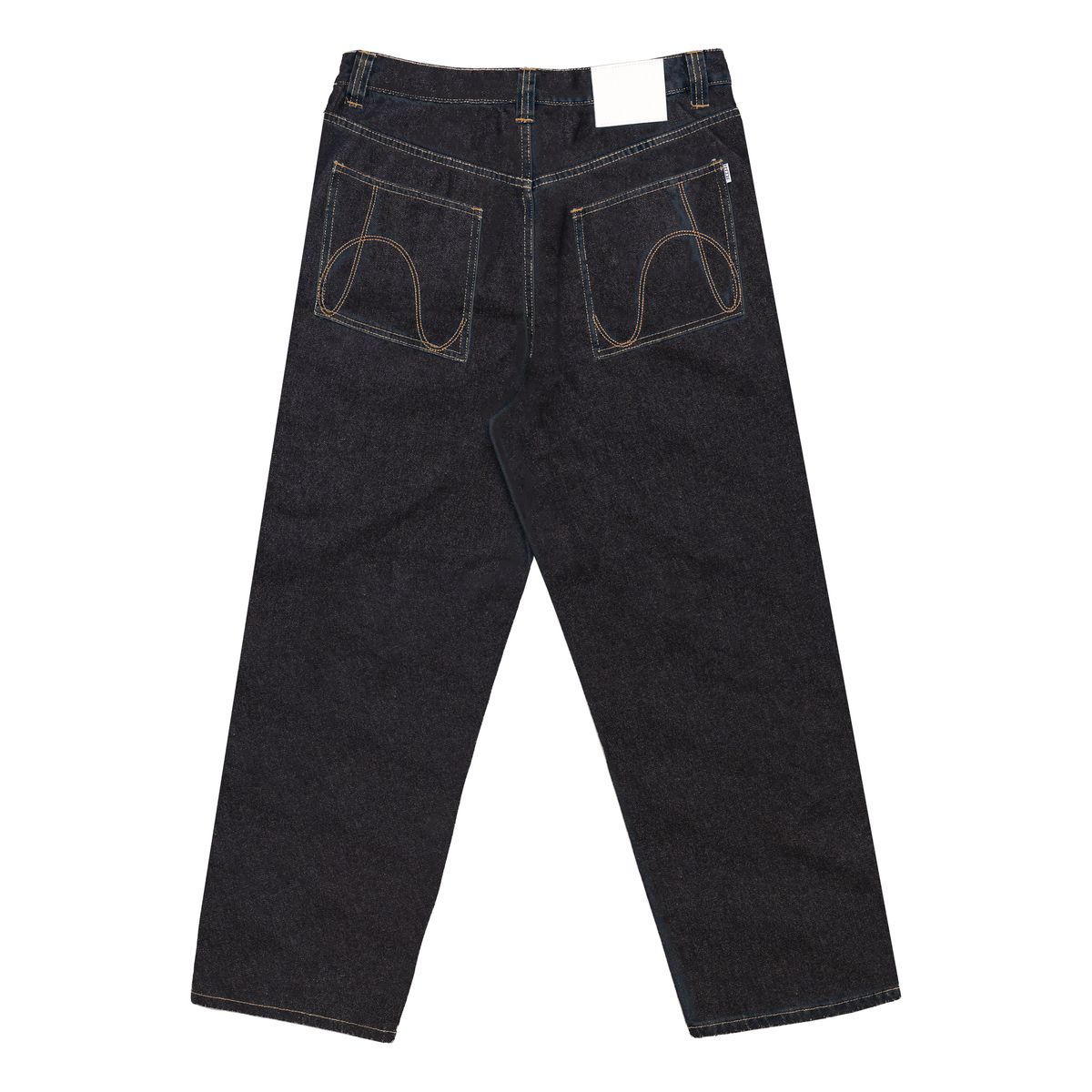 HODDLE ROUTINE STRAIGHT CUT JEANS RAW INDIGO