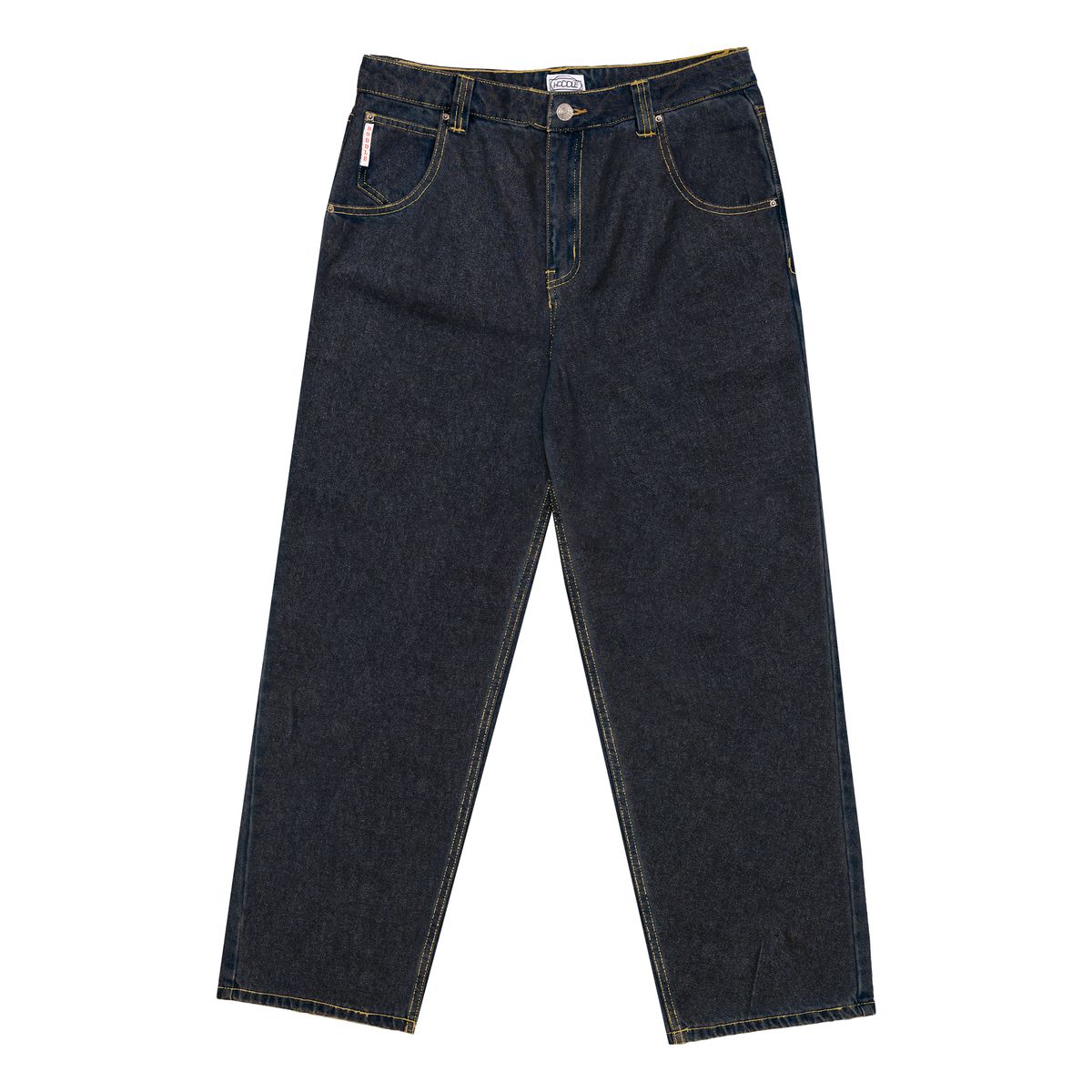 HODDLE ROUTINE STRAIGHT CUT JEANS RAW INDIGO