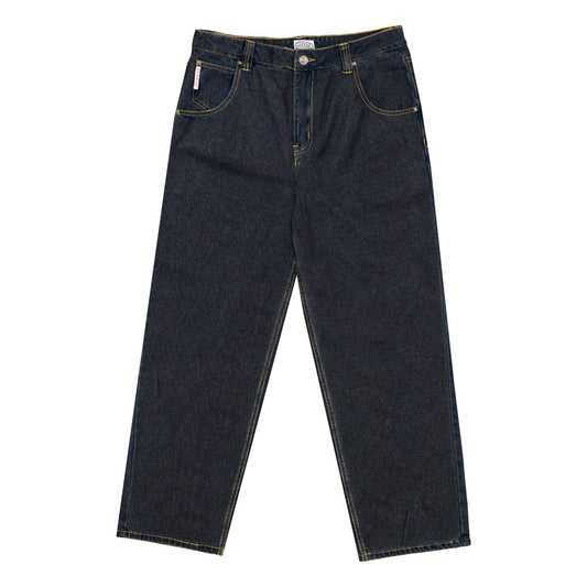 HODDLE ROUTINE STRAIGHT CUT JEANS RAW INDIGO