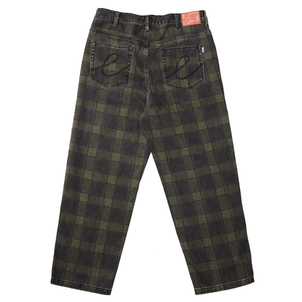 HODDLE RANGER JEAN GREEN PLAID