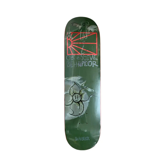 RASSVET Bauer Pro Skateboard Deck in Red RASSVET