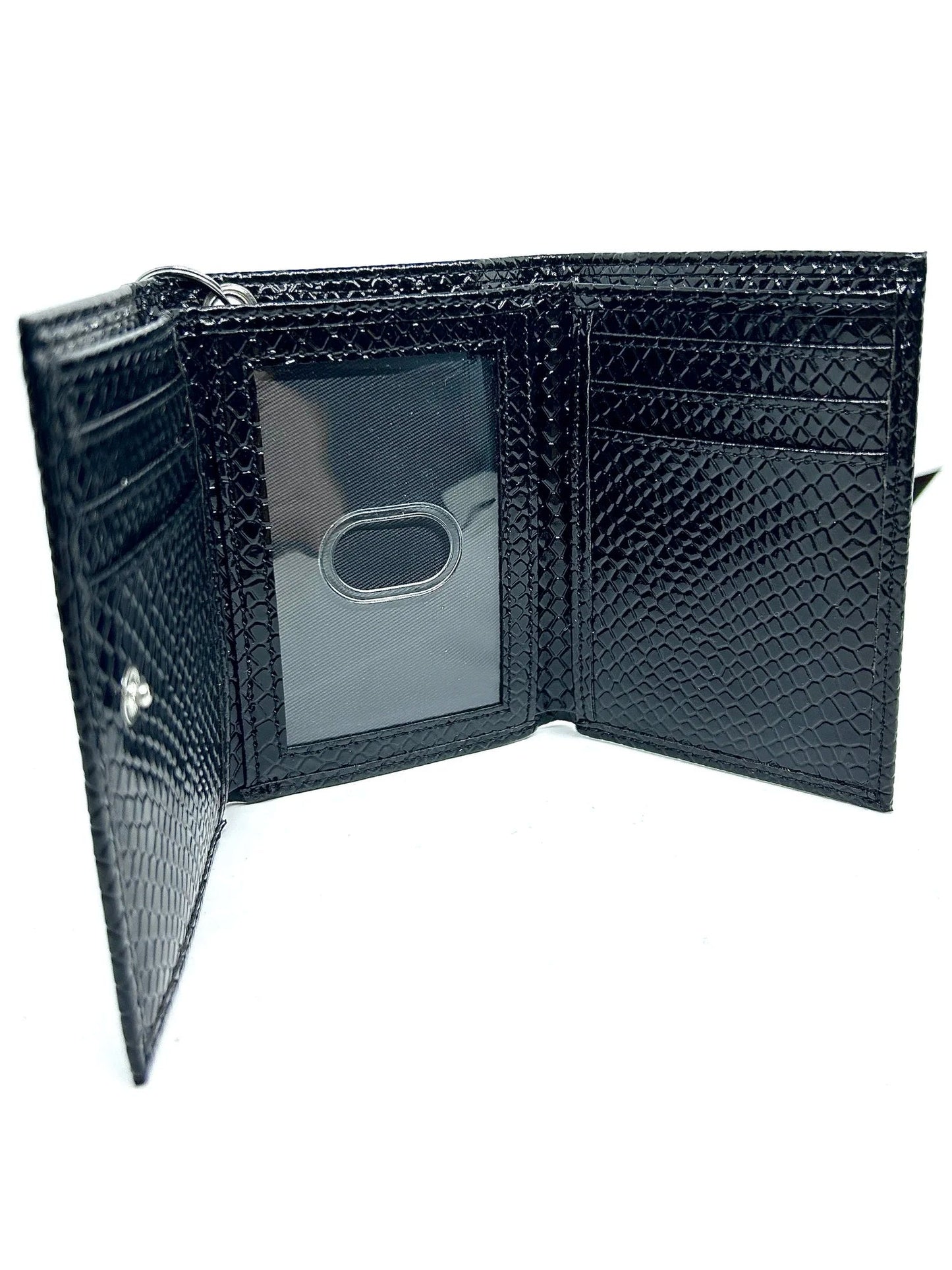 LOOSEY LOVE YOU Metallic Black Chain Gang Loosey love you