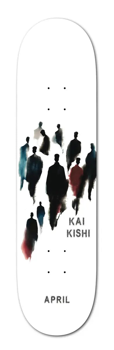 April KAI KISHI FIGURES DECK APRIL skateboard