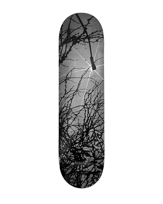 Planche de skateboard Late Nite Star ROOTS DECK avec design coloré, vue en gros plan sur le deck de skateboard.