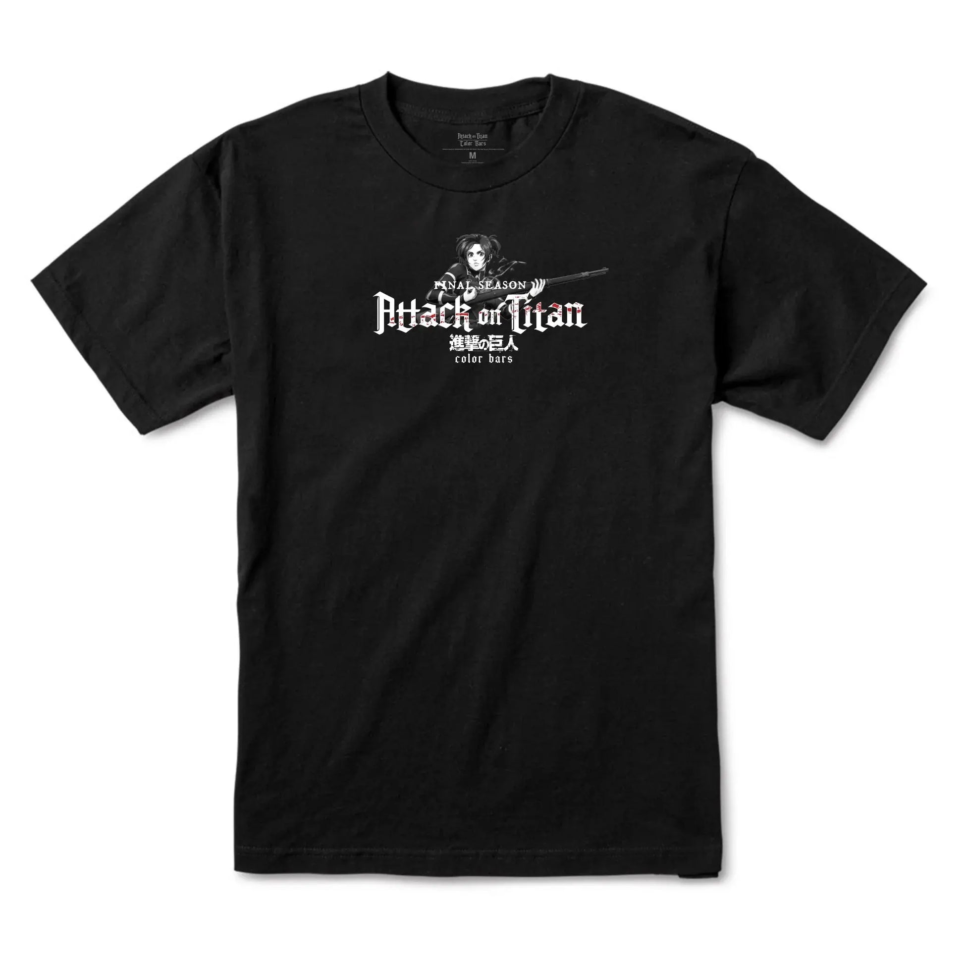 Color Bars Loaded Tee Black Color Bars