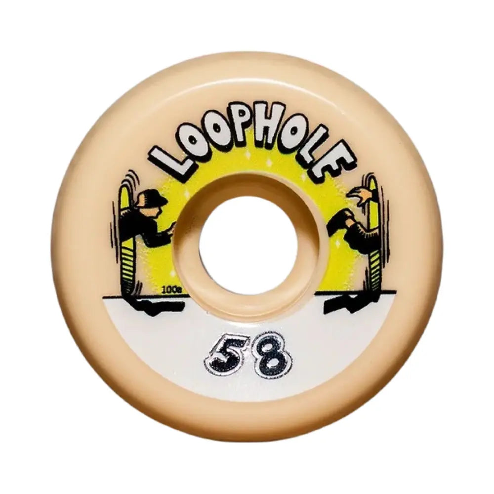 Loophole wheels Portal 58mm V shape SR LOOPHOLE WHEELS