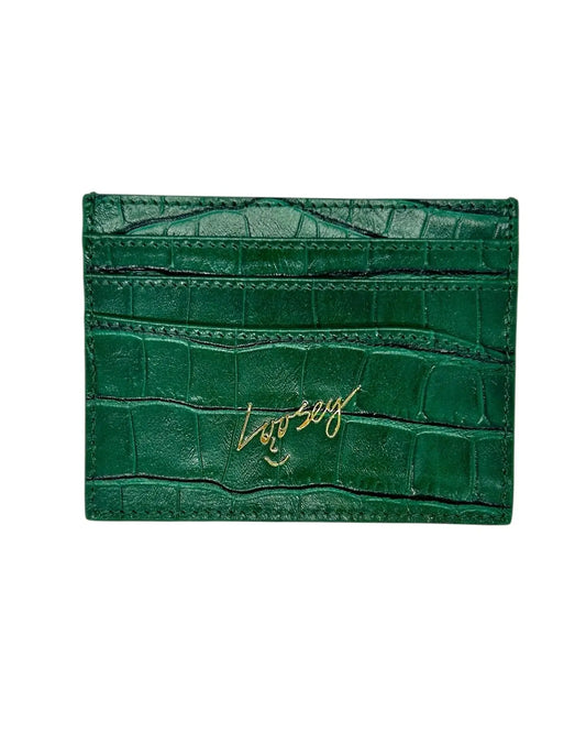 LOOSEY LOVE YOU Crock Skin Card Holder LOOSEY