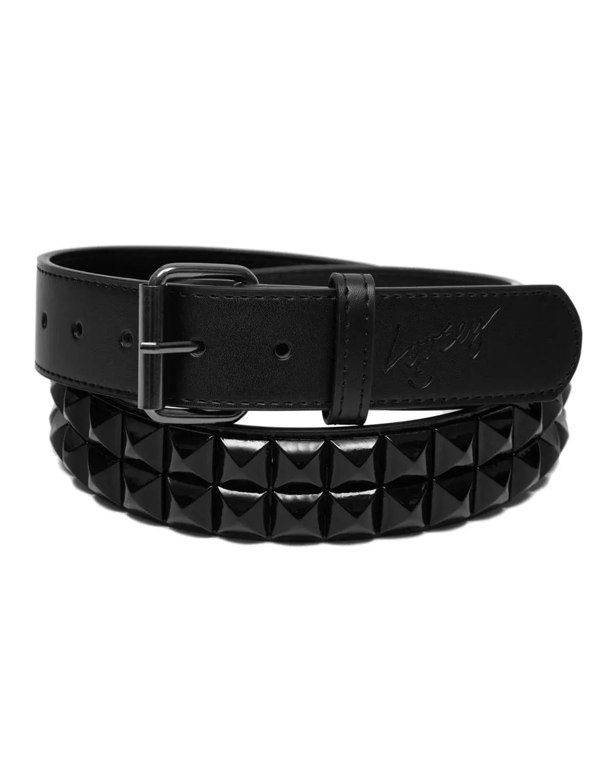 LOOSEY LOVE YOU Stud Finder Belt Black