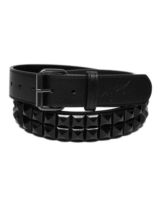 LOOSEY LOVE YOU Stud Finder Belt Black
