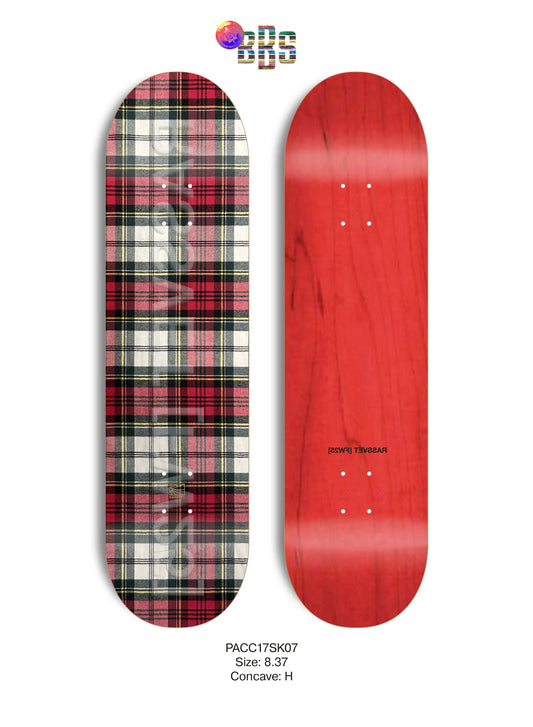 RASSVET PLAID COLLECTION TEAM DECK - 8.375