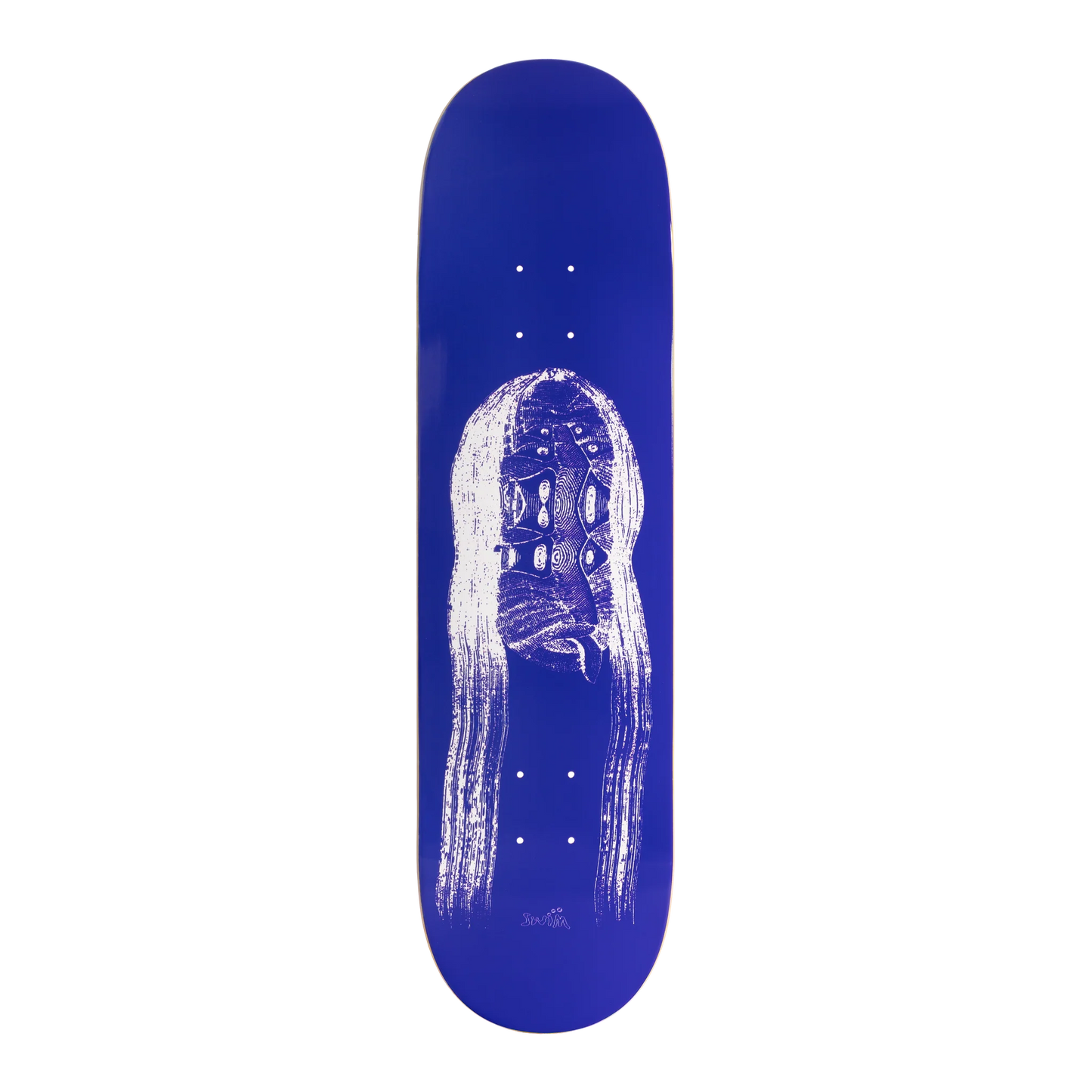 Planche de skateboard Swim skateboards RYAN CONNORS False Faces, modèle pro, en bois avec graphique coloré.