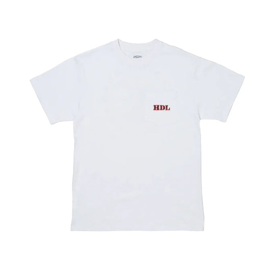 HODDLE THUNDERDOME POCKET TEE - WHITE Hoddle