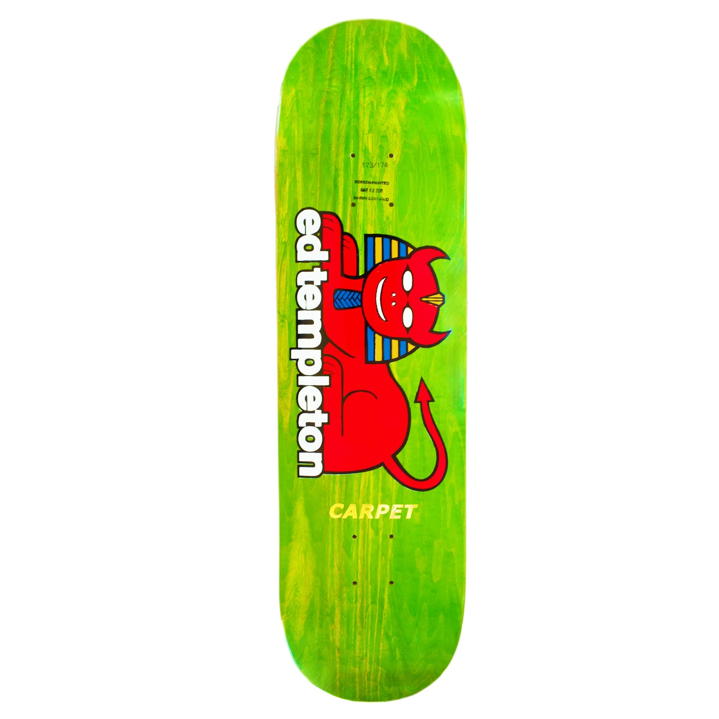 Tapis de pont Carpet Templeton Guest Pro Deck 8.25, surface en bois avec finition lisse et détails élégants, pour bateau ou pont.