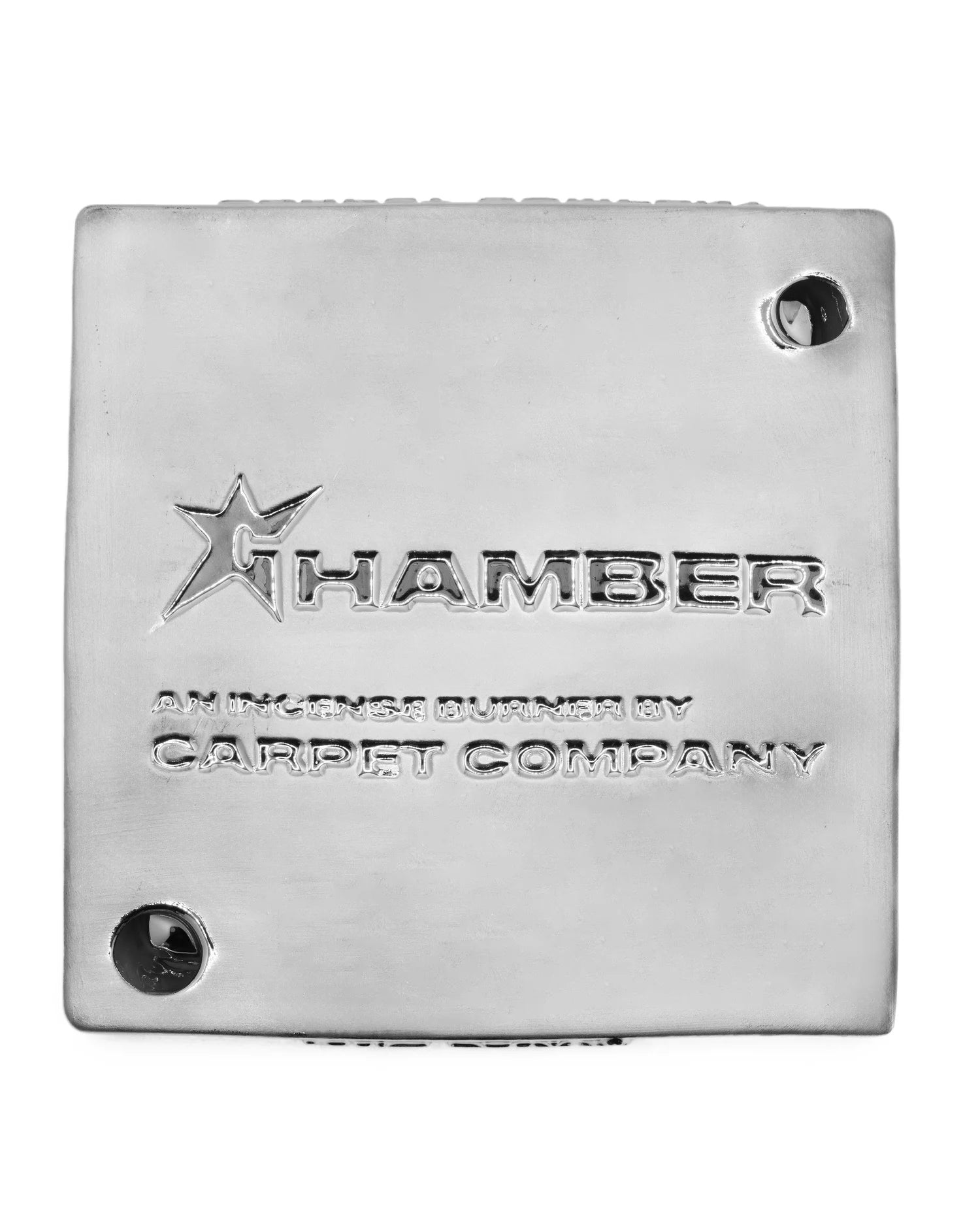 Chambre à encens Pyramid Carpet, accessoire décoratif en céramique pour brûler de l'encens en bâton ou cône.