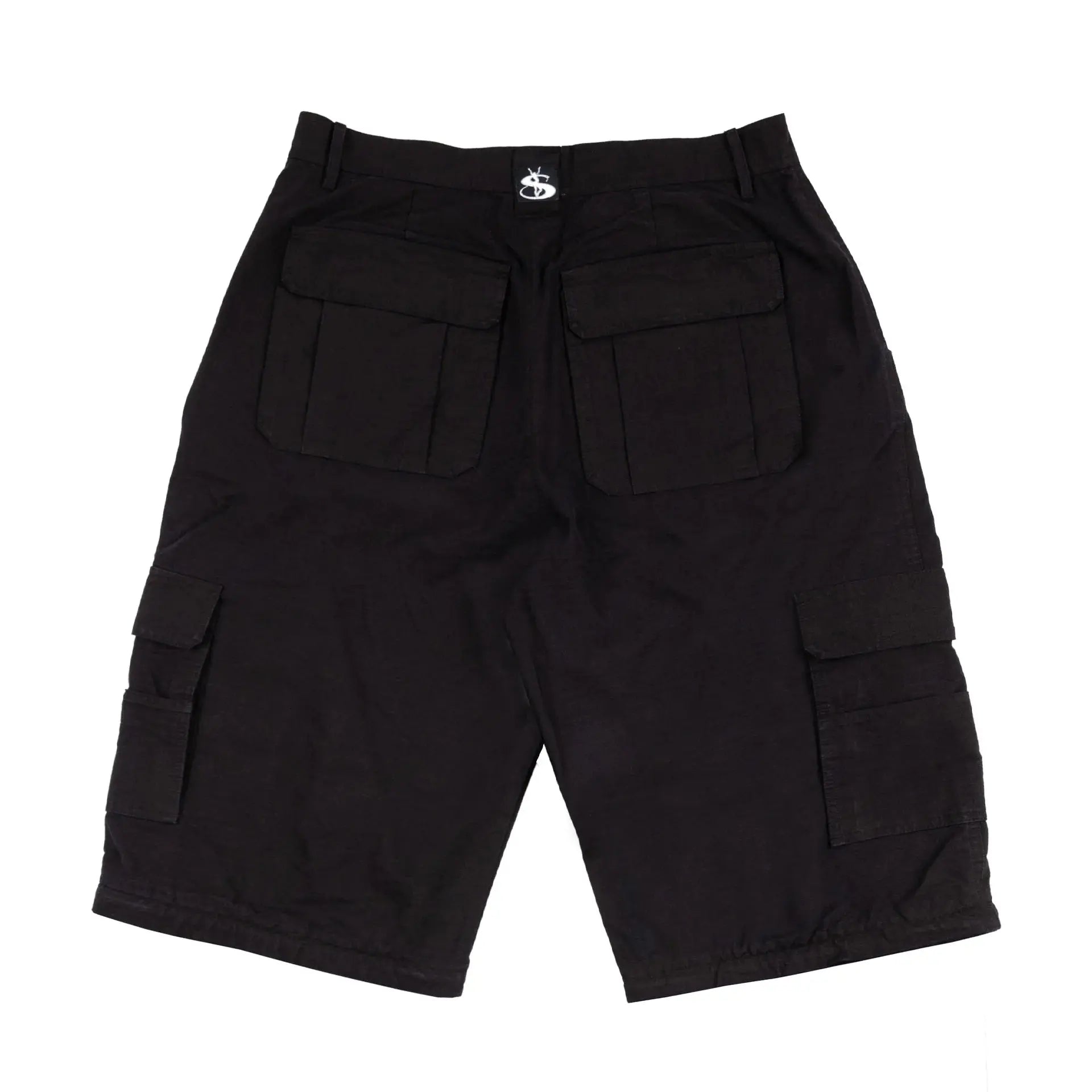 YARDSALE Phantasy Ripstop Cargo Zip-off Shorts (Black) YARDSALE