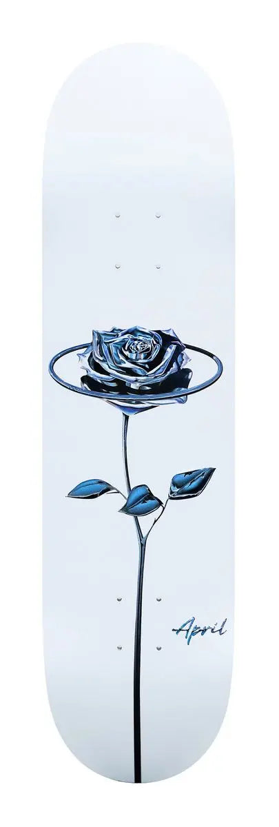 APRIL CHROME ROSE - WHITE APRIL skateboard