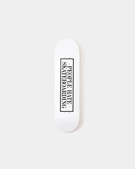TIGHTBOOTH PEOPLE HATE SKATE DECK 8.5 TIGHTBOOTH