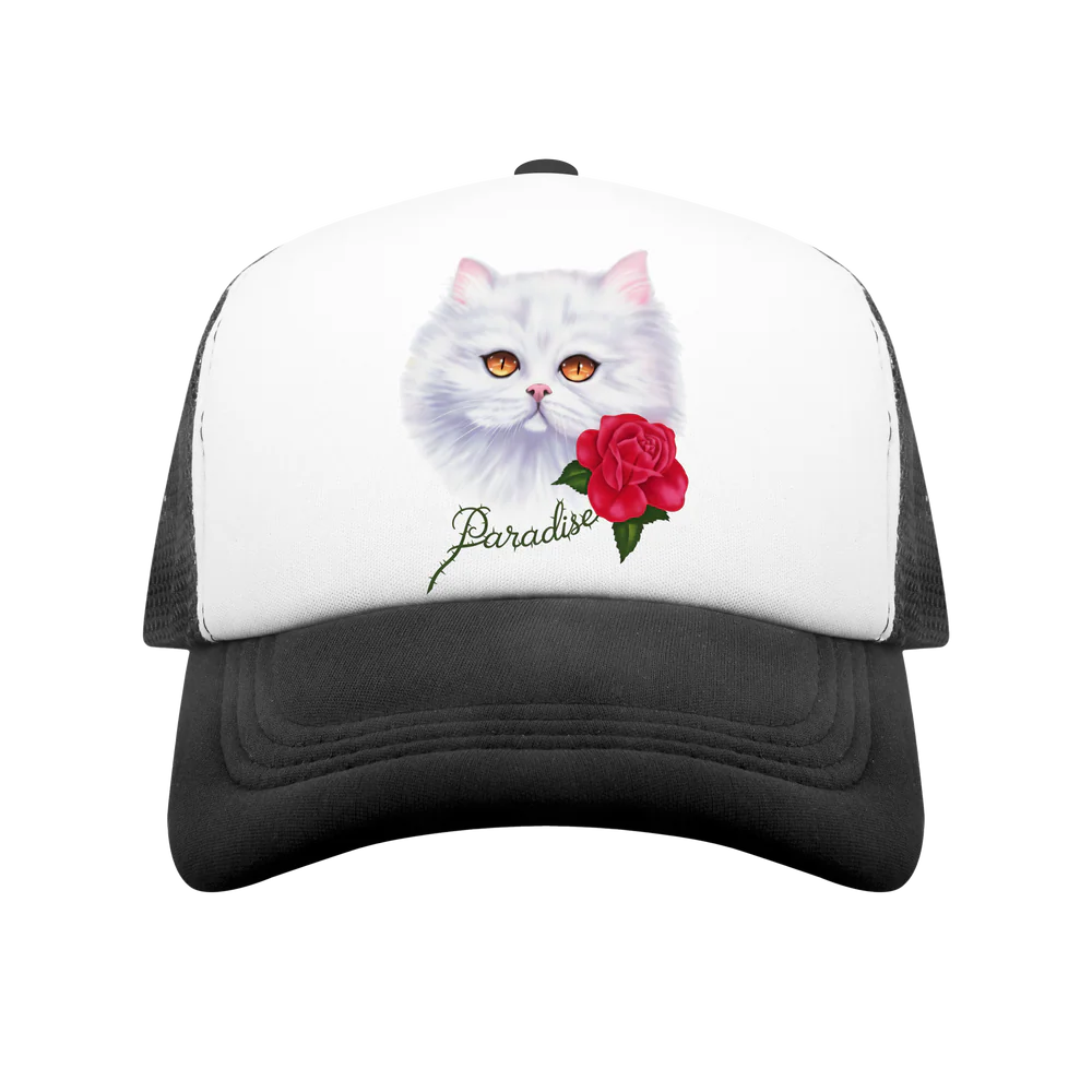 PARADISE NYC Purradise trucker hat