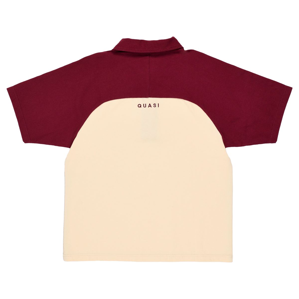 Quasi skateboards Leslie Raglan Polo [Maroon]