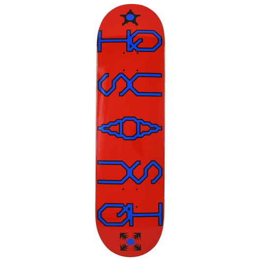 Planche de skateboard Quasi Unicode deck de 8,375 pouces, design graphique coloré, vue de face montrant le graphisme.