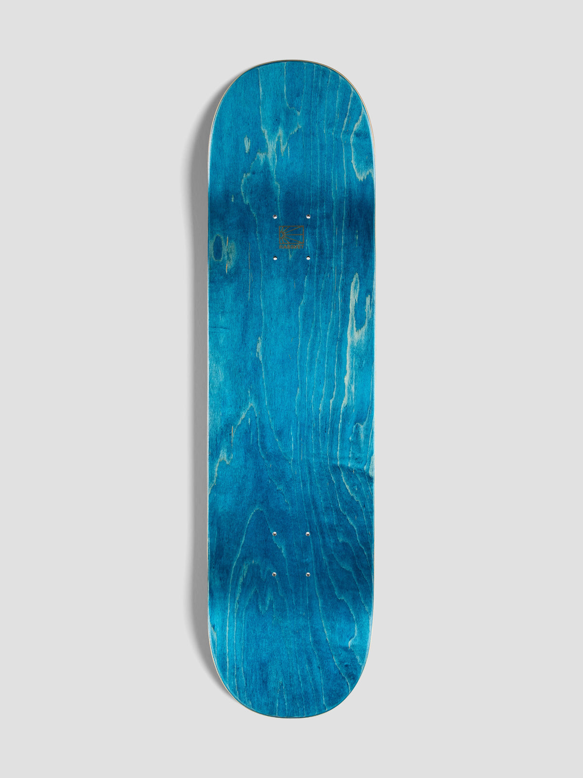 Planche de skateboard RASSVET Taveira unisexe en bois de 8,25 pouces avec finition rouge, vue de face avec logo visible.