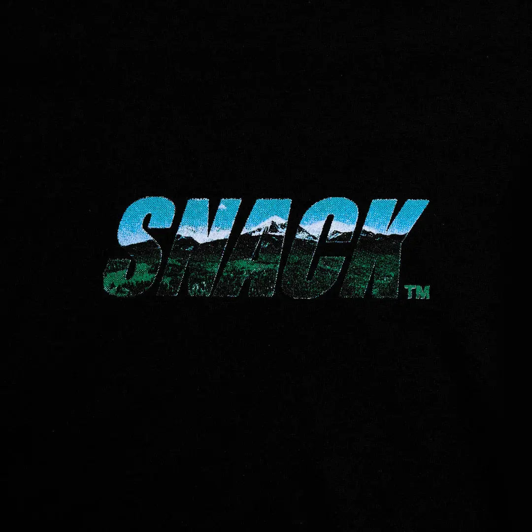 Snack TERRAIN TEE - BLACK SNACK