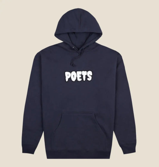 POETS CHENELLE FLOCK HOODED SWEATSHIRT POETS
